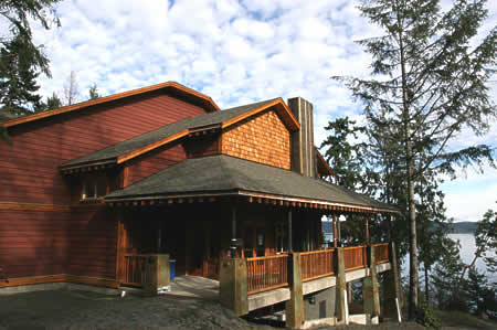 Pacific Woods Lodge Exterior Ocean View