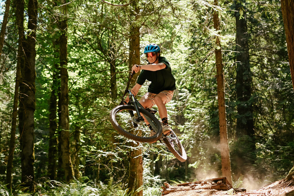 Biking in Peak Experience