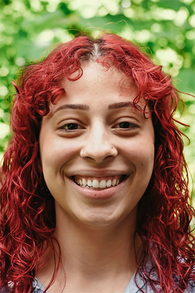 Gabi Venegas at Camp Qwanoes