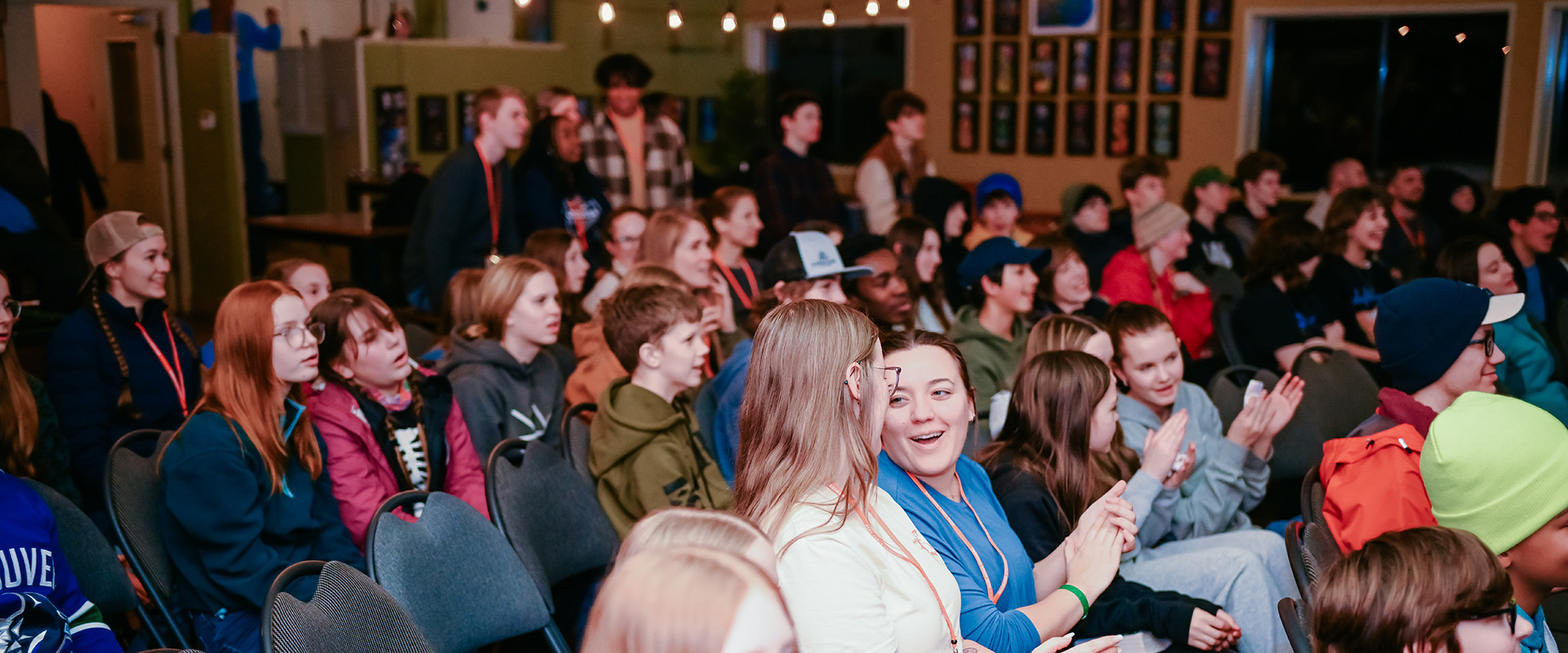 Gathered Together at Youth Night
