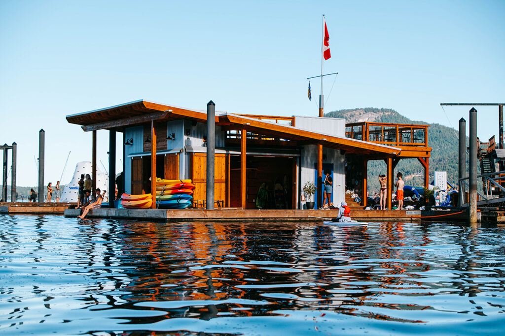 Launch of the Dockside Boathouse