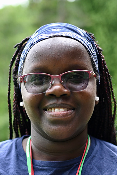 Neno Wanjala at Camp Qwanoes