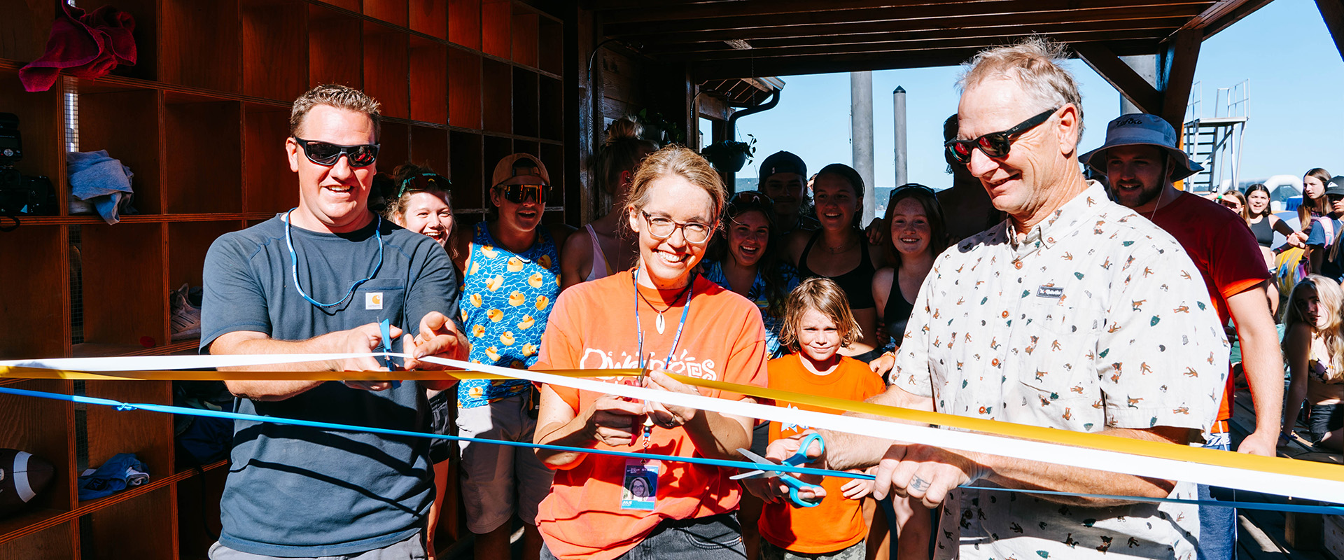 Operations Team Opening Dockside Boathouse