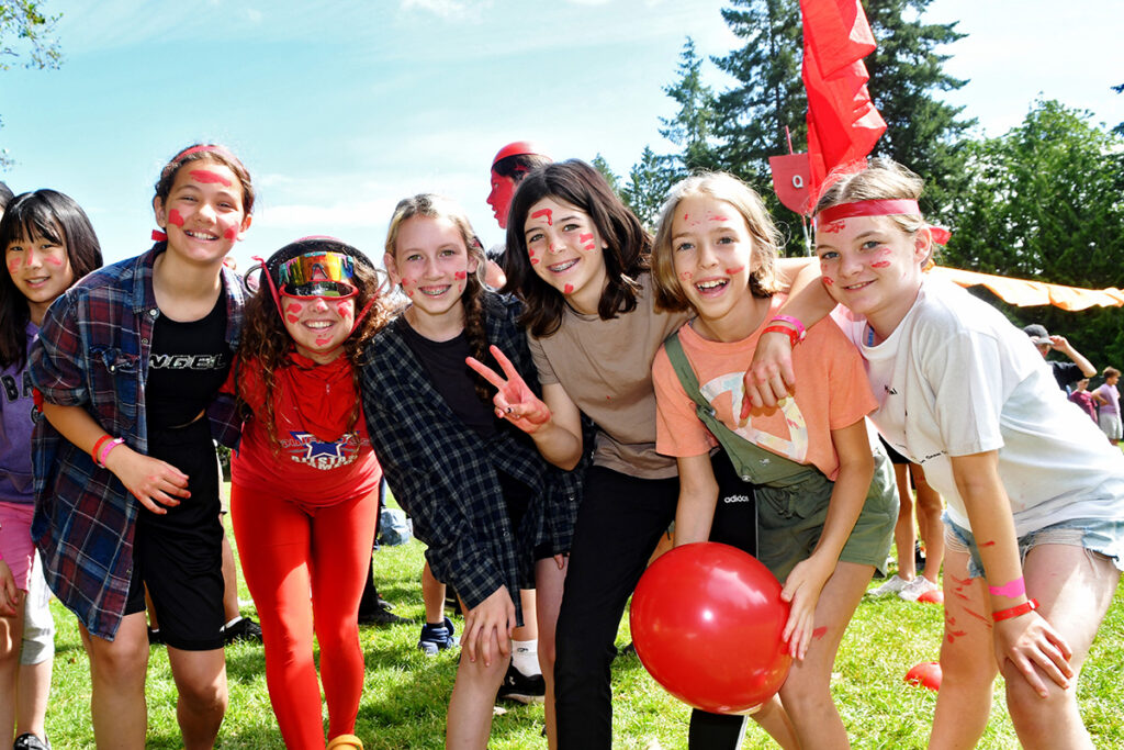 Red Team Smiling Big
