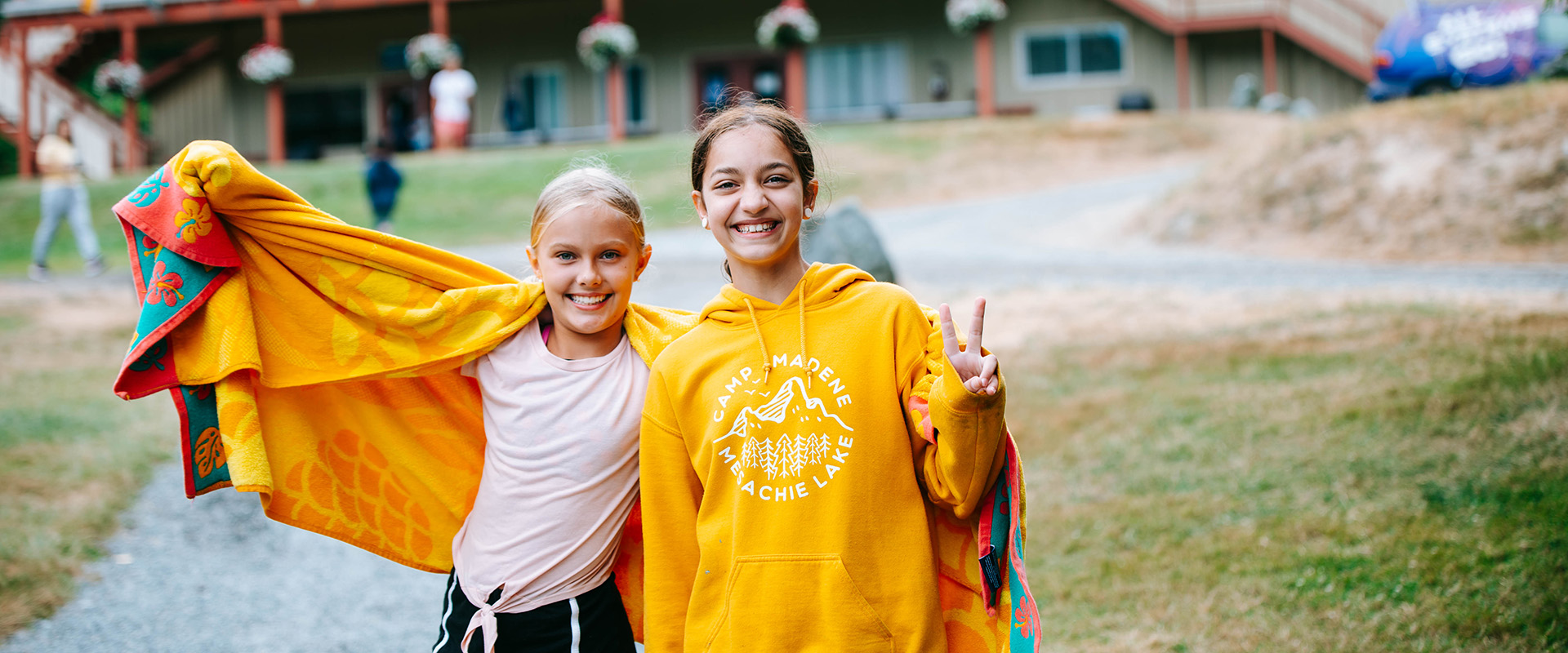 Smiling Campers on the Field