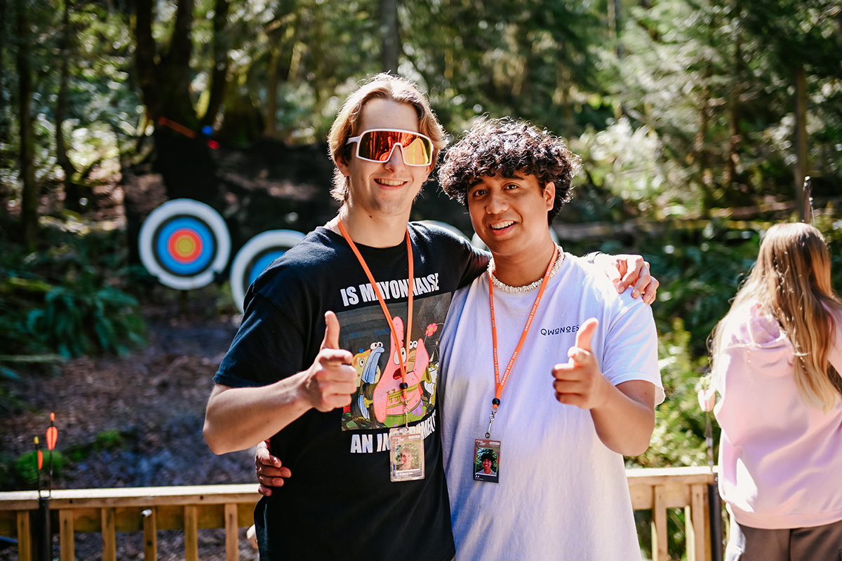 Staff Hanging At Archery