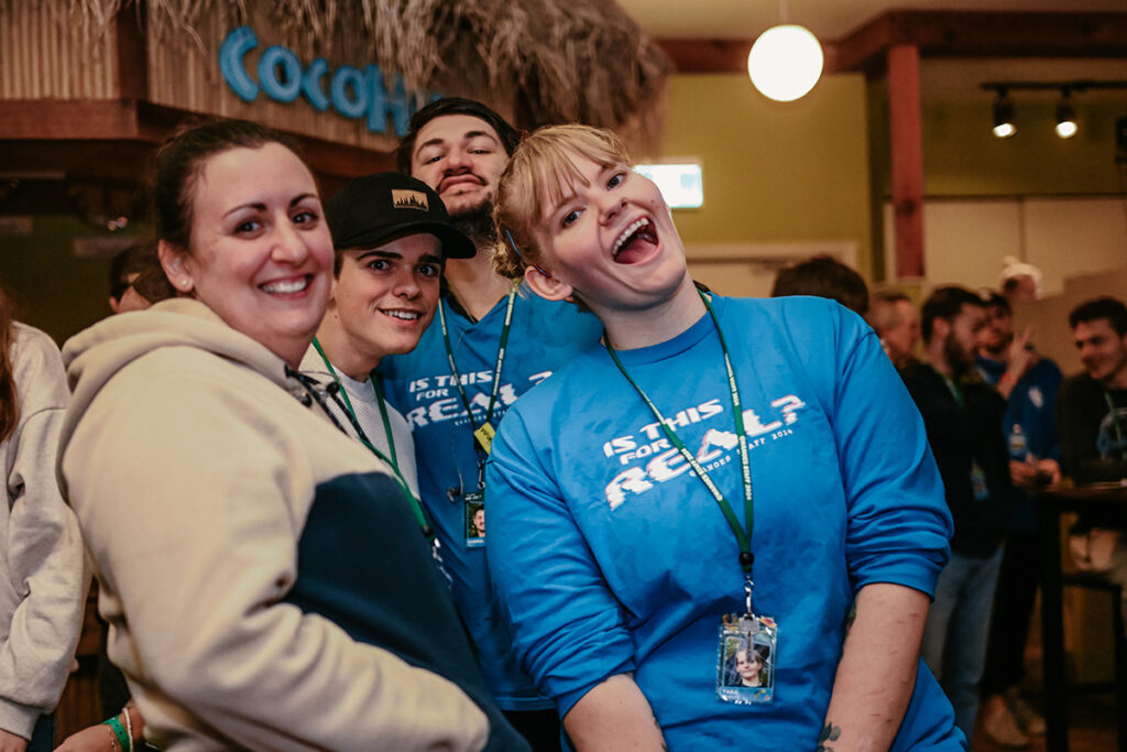 Staff Hanging in Club Coco