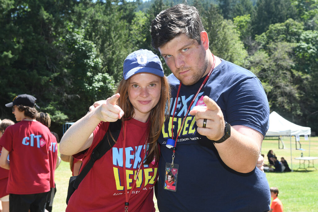 Staff Pointing At You