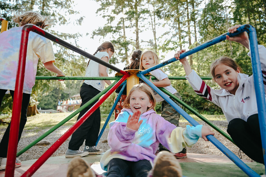 Enjoying the Playground on Land