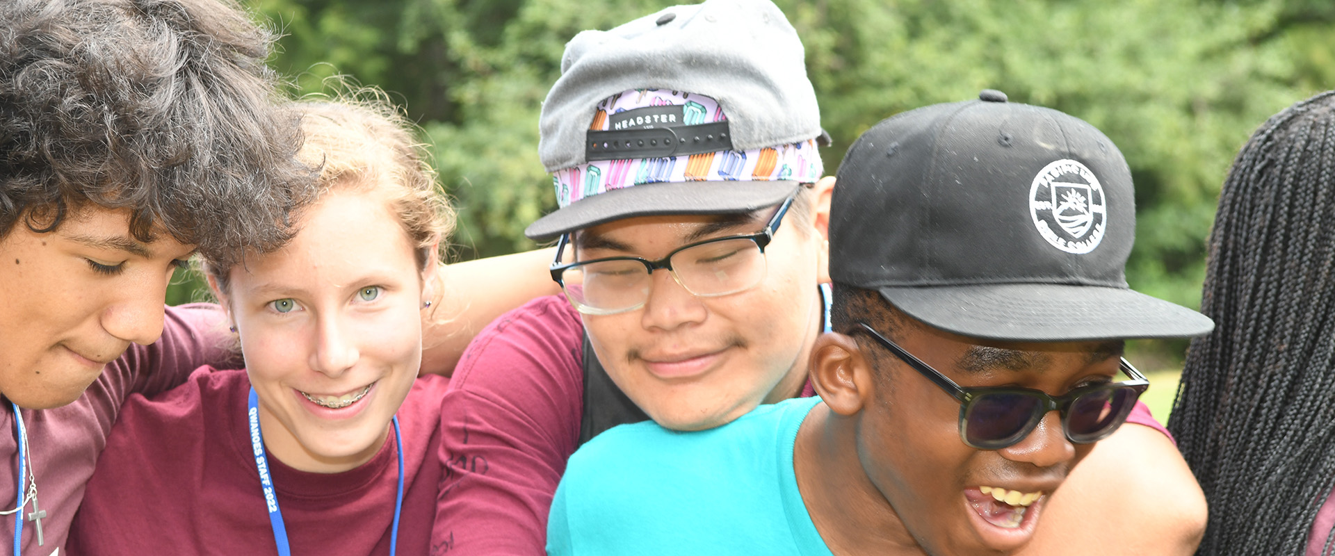 Leadership Students Hanging Out Together