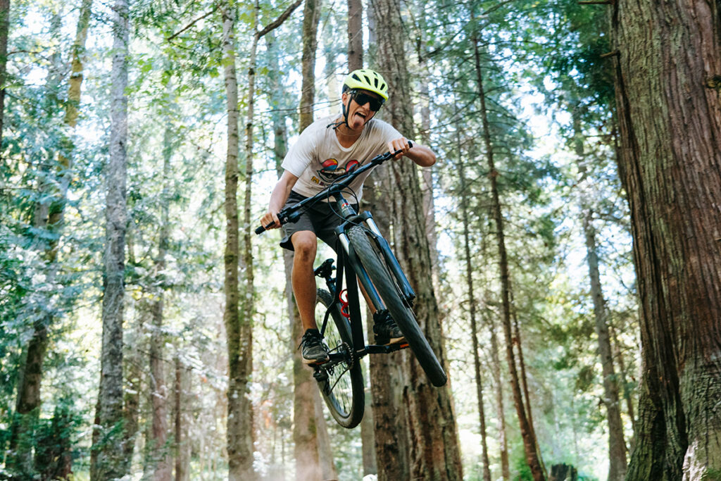 Mountain Bikes at Camp Qwanoes