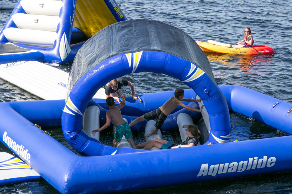 Playing on the Cyclone with Friends
