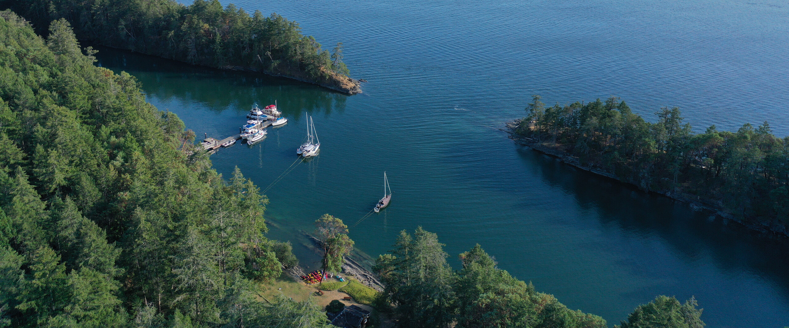 SeaQuest Group Camping on Wallace Island