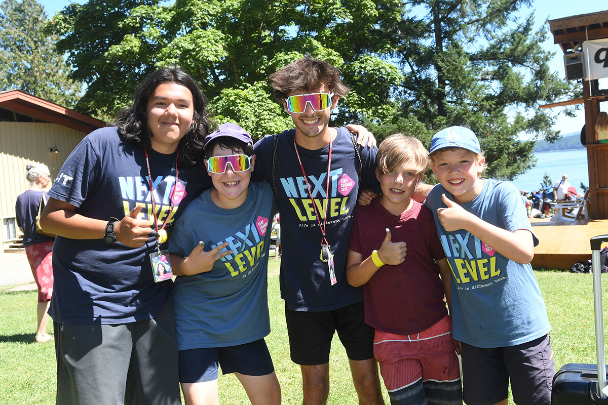 Smiling as Cabin Group