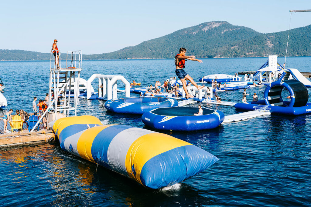 Soaring High on the Blob