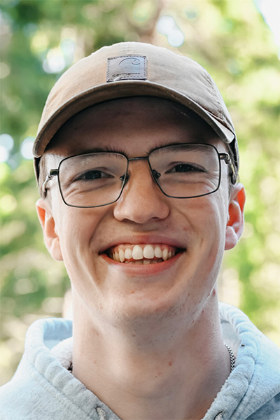 Eli Bowden at Camp Qwanoes
