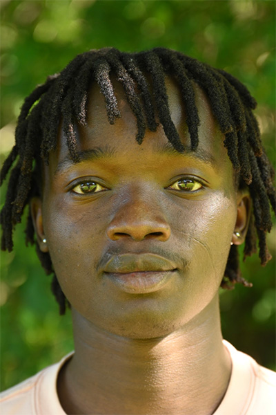 Kevin Omondi at Camp Qwanoes