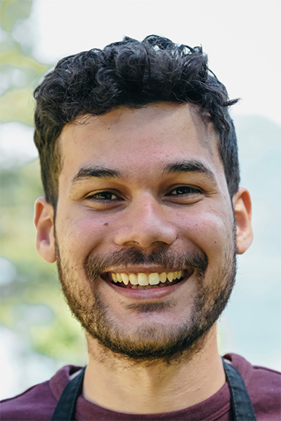 Marlon Gauna at Camp Qwanoes